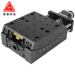 电动角位台弧形滑台电控角度调节工作台光学俯仰旋转位移工作滑台