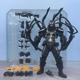 CT厂毒液3特工汤普森手办一舞马玩具可动人仔模型SHF公仔摆件