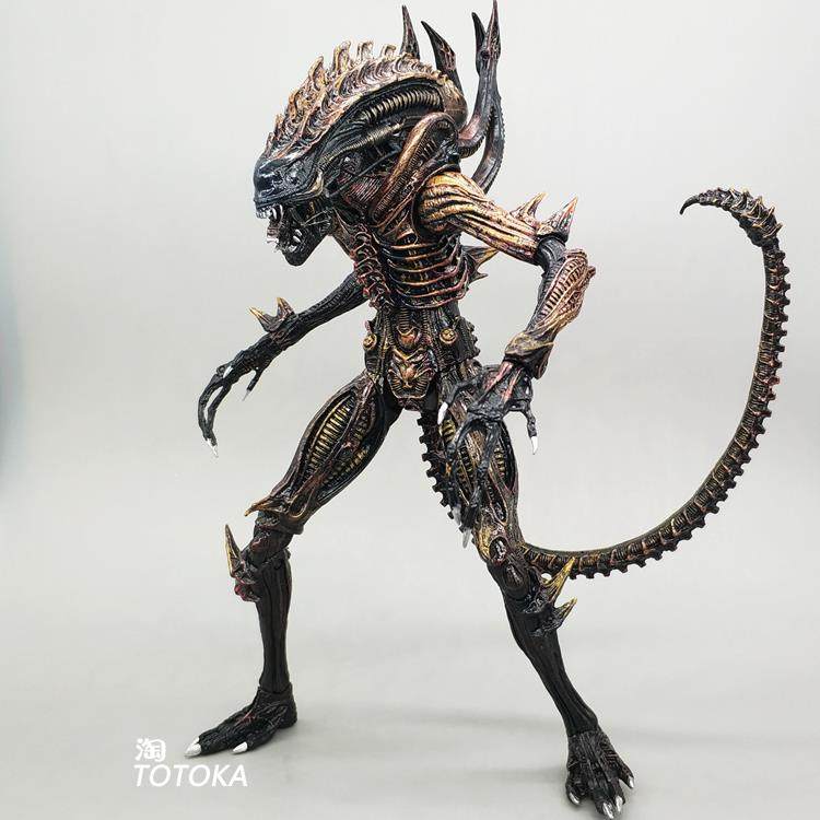7寸异形狗大战铁血战士手办契约模型Alien 可动人偶玩具母后 NECA图片