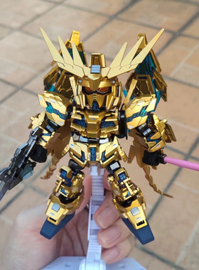 新品菲尼克斯SD启越终极Q版独角兽达爆甲拼装BB战士模型玩具手办