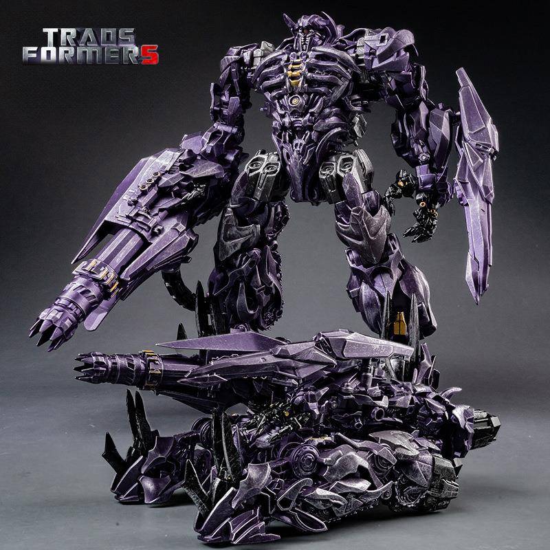 新品潮玩柱部分合金版儿童益智互动变形玩具机器人金刚模型手办