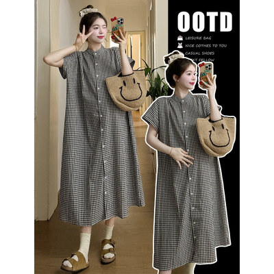 2025年新款夏孕妇装套装宽松显瘦