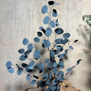 永生苹果圆叶尤加利叶干花花束真花桉树叶小米香樟果家居软装饰古