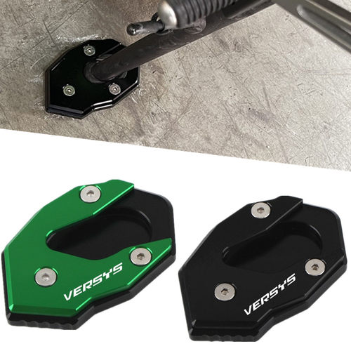 适用川崎VERSYS300/X300 VERSYS1000改装脚撑加大座 边撑加大垫