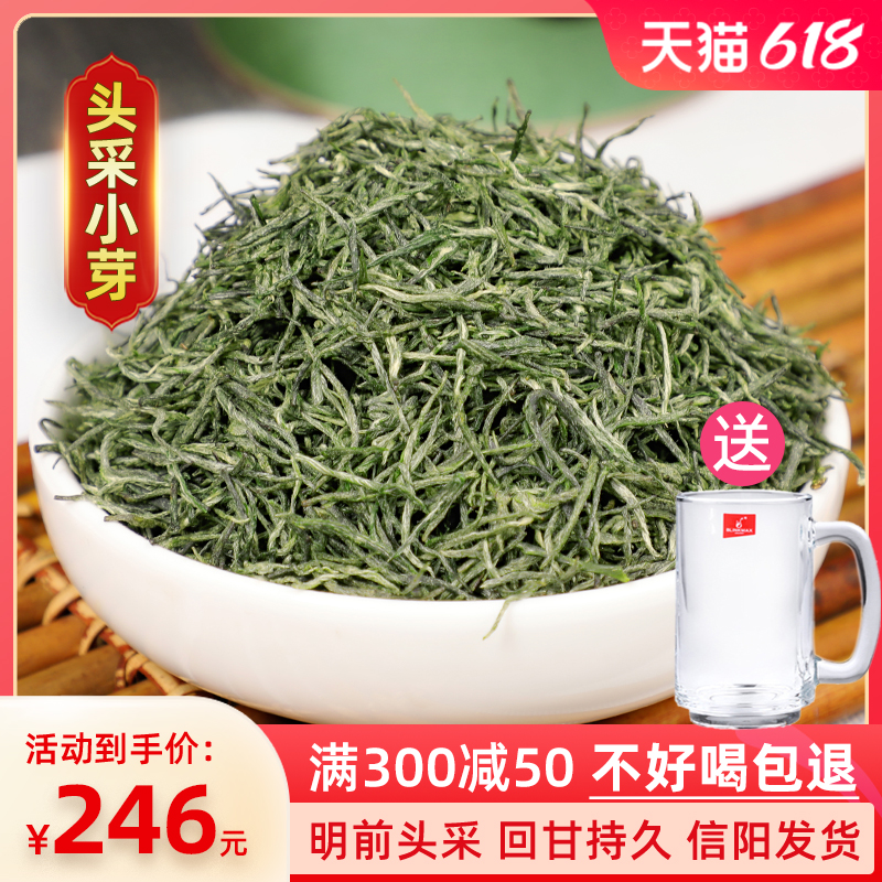 静香信阳毛尖2024新茶明前特级嫩芽毛尖茶叶小芽手工绿茶250g盒装