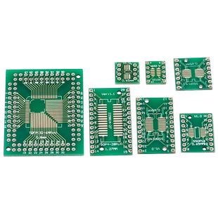 SOP转接板 SOP8 SOP10 SOP16 SOP28 TQFP QFN56/64 IC测试板PCB板