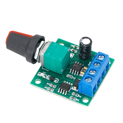 PWM直流电机调速器1.8V 3V 5V 6V 12V 2A调速 带开关功能1803BK