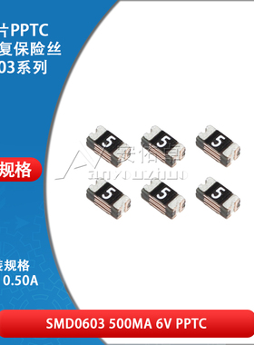 0603贴片自恢复保险丝 保险管 PPTC SMD0603-050 0.5A 500ma 6V