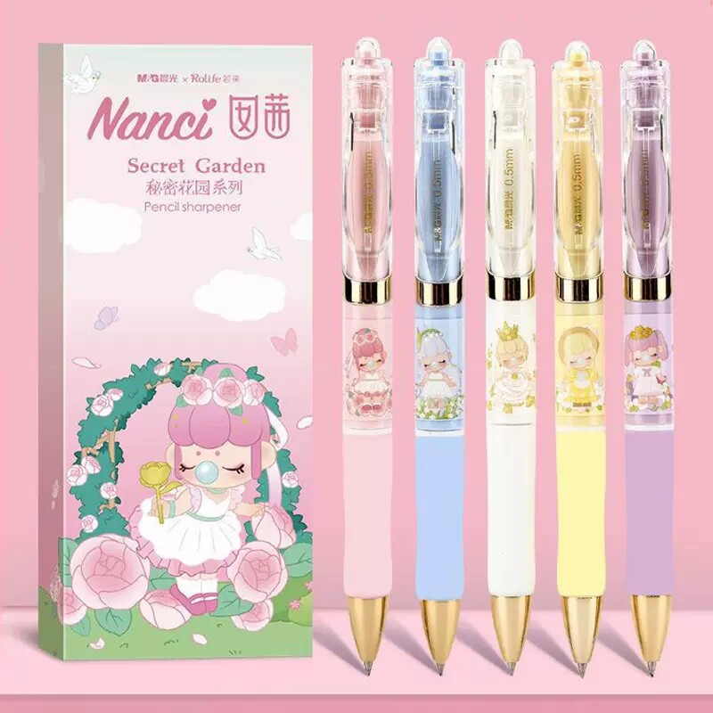 5高颜值速干签字笔联名款若来可爱少女心文具
