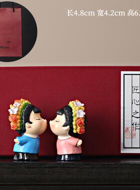 泉州蟳蜅女簪花文创旅游工艺品礼品伴手礼生日礼物桌面装饰小摆件