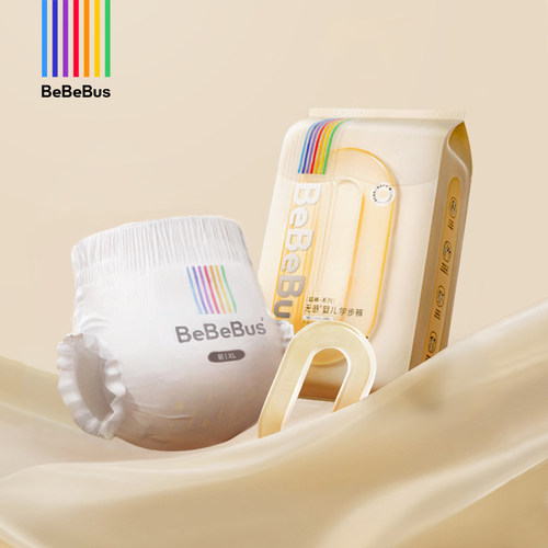 BeBeBus超裤拉拉学步裤L/XL/婴儿非纸尿裤4片装仔试用装c