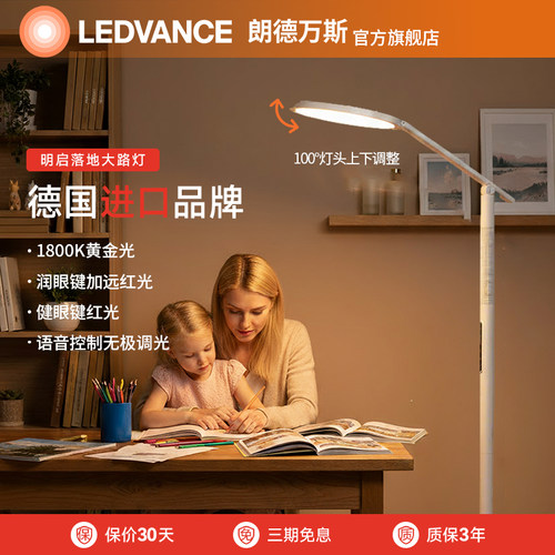 朗德万斯金黄光护眼防近视大路灯