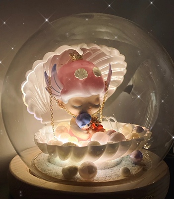 dimoo星座泡泡玛特占星师天秤座双鱼双子摩羯白羊狮子防尘玻璃罩
