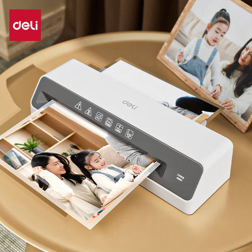 得力（deli）塑封机a4 照片过塑机家用塑封机办公相片封膜机GQ403