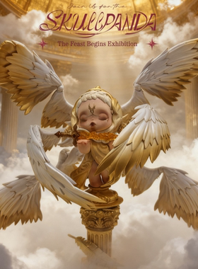 纯手工泡泡玛特天使序列SP天使改娃diy摆件盲盒礼物摆件生日礼物