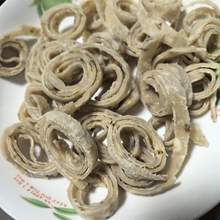 台州温岭松门特产纯手工敲鱼面鱼饼新鲜鱼肉加红薯粉敲成1斤顺丰