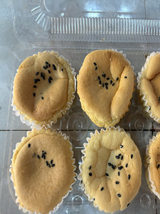 糯米纸杯蛋糕红枣味新鲜现做无添加浙江台州温岭特产小吃下午点心