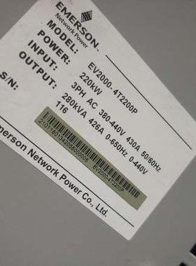 二手变频器0E0V200-24T20PEV2000220KW80V请询价议价