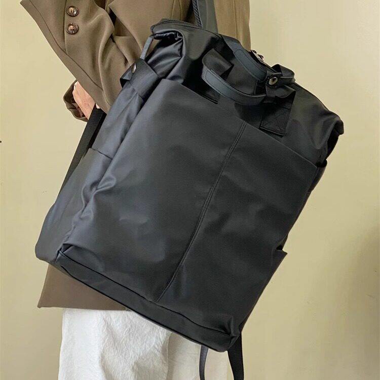 法国ZAMP通勤商务电脑包新款大容量双肩包大学生上课书包旅行背包