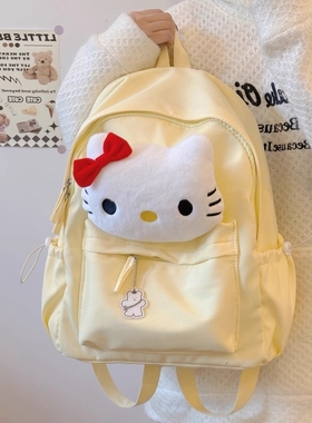 英国M&S Miist可爱KT猫书包初中女生2025新款大容量双肩包小背包