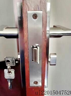 大单舌单舌锁5745锁体锁门锁执手单舌插芯简约140孔距浴室卫生间