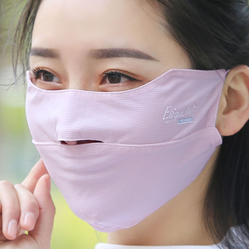 口罩女加大夏季薄款防晒防紫外线