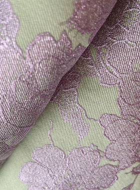 意大利进口Ruffo Coli真丝提花面料奢侈品时装面料供应商大牌布料