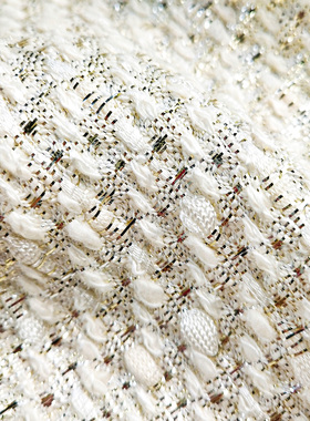 意大利进口色织花呢ruffo coli大牌布料奢侈品级面辅料