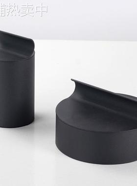 极简几何金属储物罐首饰罐样板房客厅卧室设计师高级感装饰品摆件