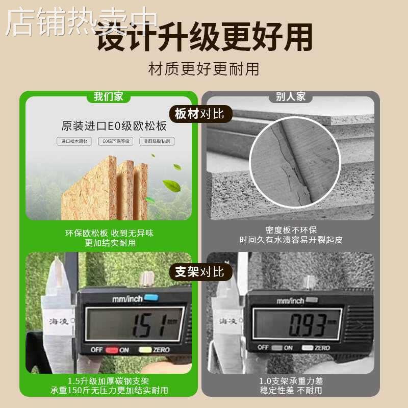 gy可升降折叠茶几餐桌两用家用小户型桌子简易饭桌书桌免安装折叠