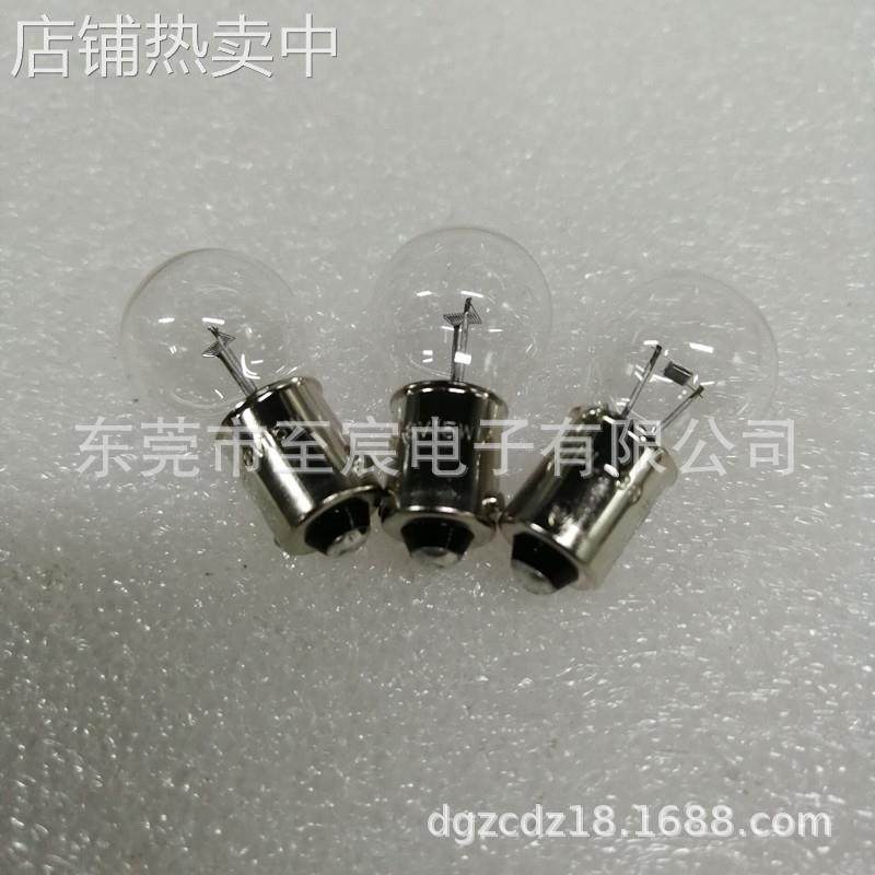 日本HOSOBUCHI仪器单触点指示灯泡EL-38 8V15W OP2203卡口单触BA9