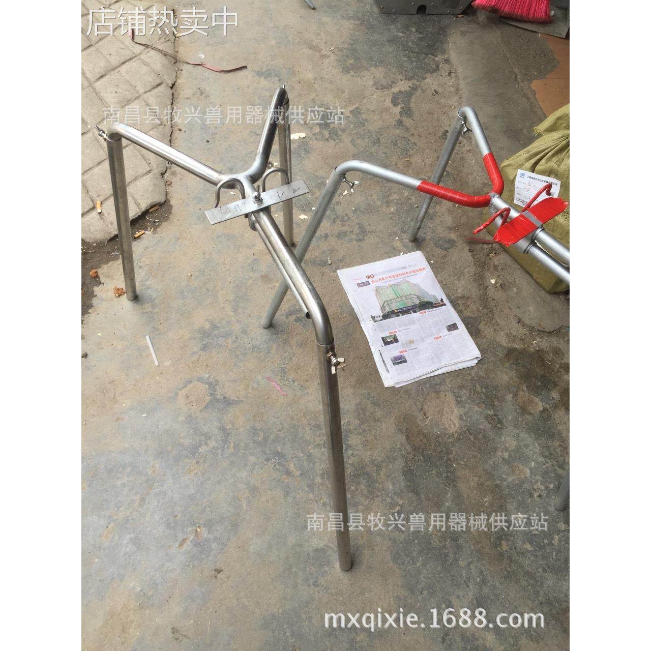 厂家不锈钢仔猪阉猪架阉割台便捷阉割架三角架畜牧、养殖业机械畜,农机/农具/农膜,农用防护器具,淘宝优惠券,粉丝福利购,淘宝优惠卷