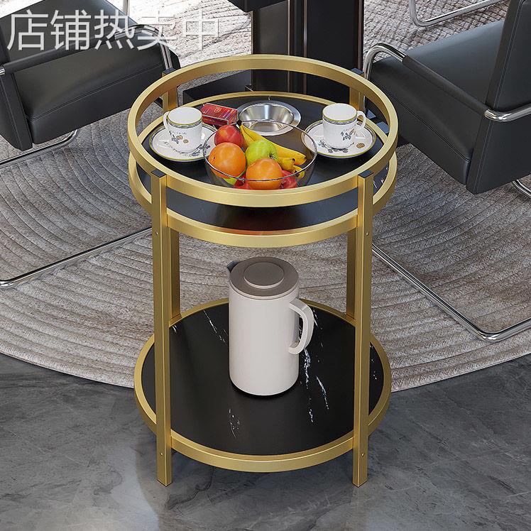 麻将机茶几双层棋牌室用烟缸茶水架麻将桌边几家用阳台小茶几桌子