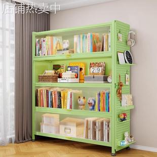 家用钢制书柜储物柜侧面洞洞板挂板配件带门防尘储物柜收纳板