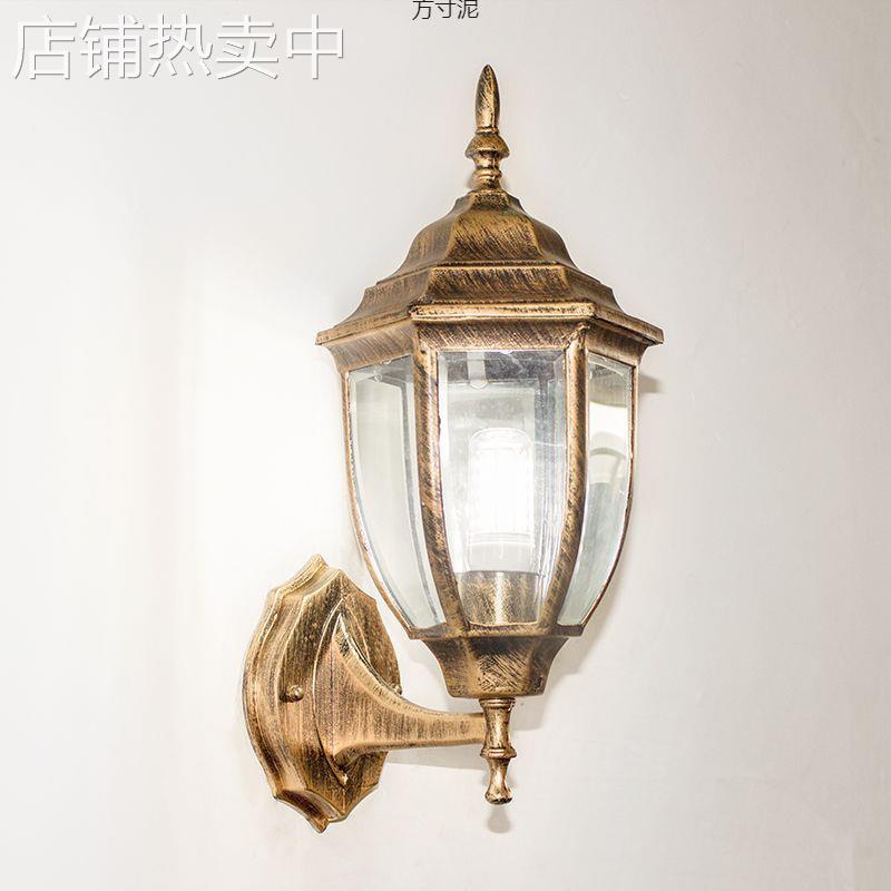 壁灯户外欧式复古LED室外阳台过道走廊楼梯别墅庭院灯具供应链厂