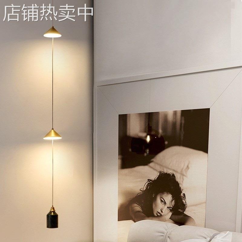 轻奢时光沙漏落地吊灯氛围灯客厅沙发边创意极简卧室床头吊线灯