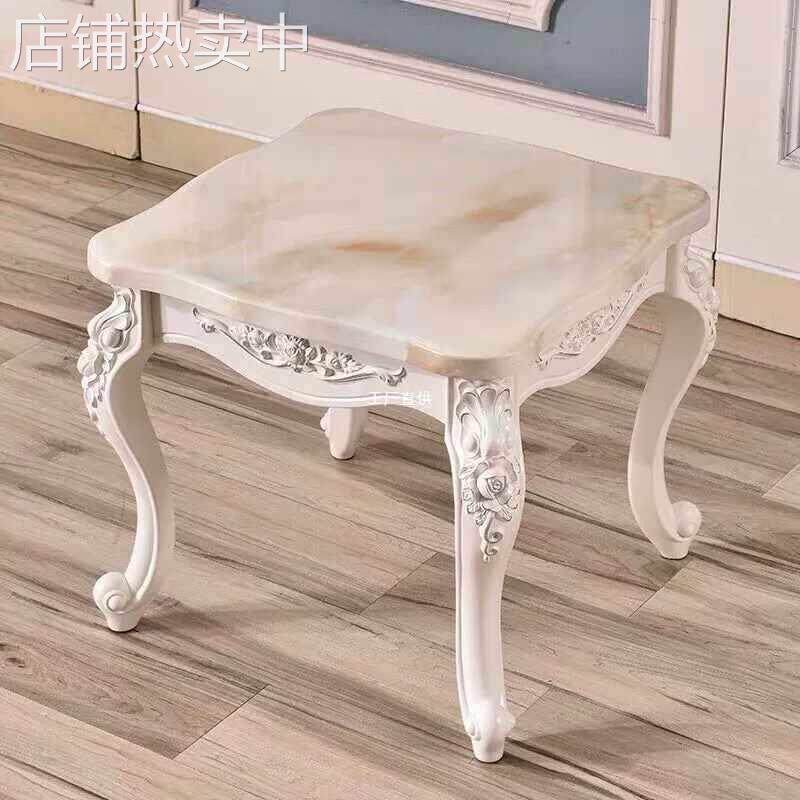 欧式角几方形茶几不带抽屉方几简约大理石简欧角几电话角几小方桌