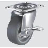 STC-75 TP S-2 3寸灰色人造胶刹车 プレートサイズ70x58mm