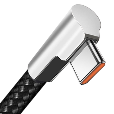 适用真我手机100w弯头超级闪充线
