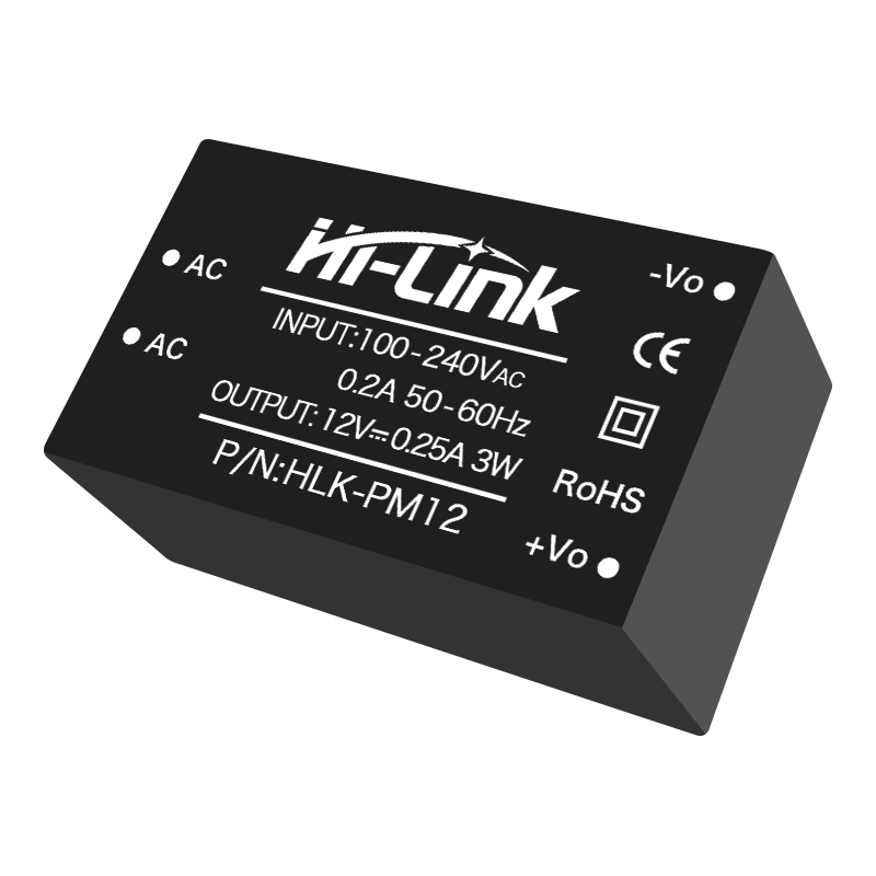 AC-DC隔离电源模块3W功率小尺寸