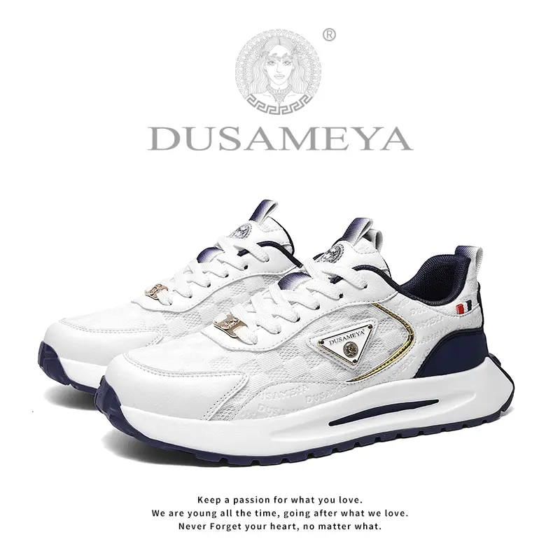 DUSAMEYA/杜莎米娅奢品男鞋夏季透气情侣阿帕奇休闲网面女送男友