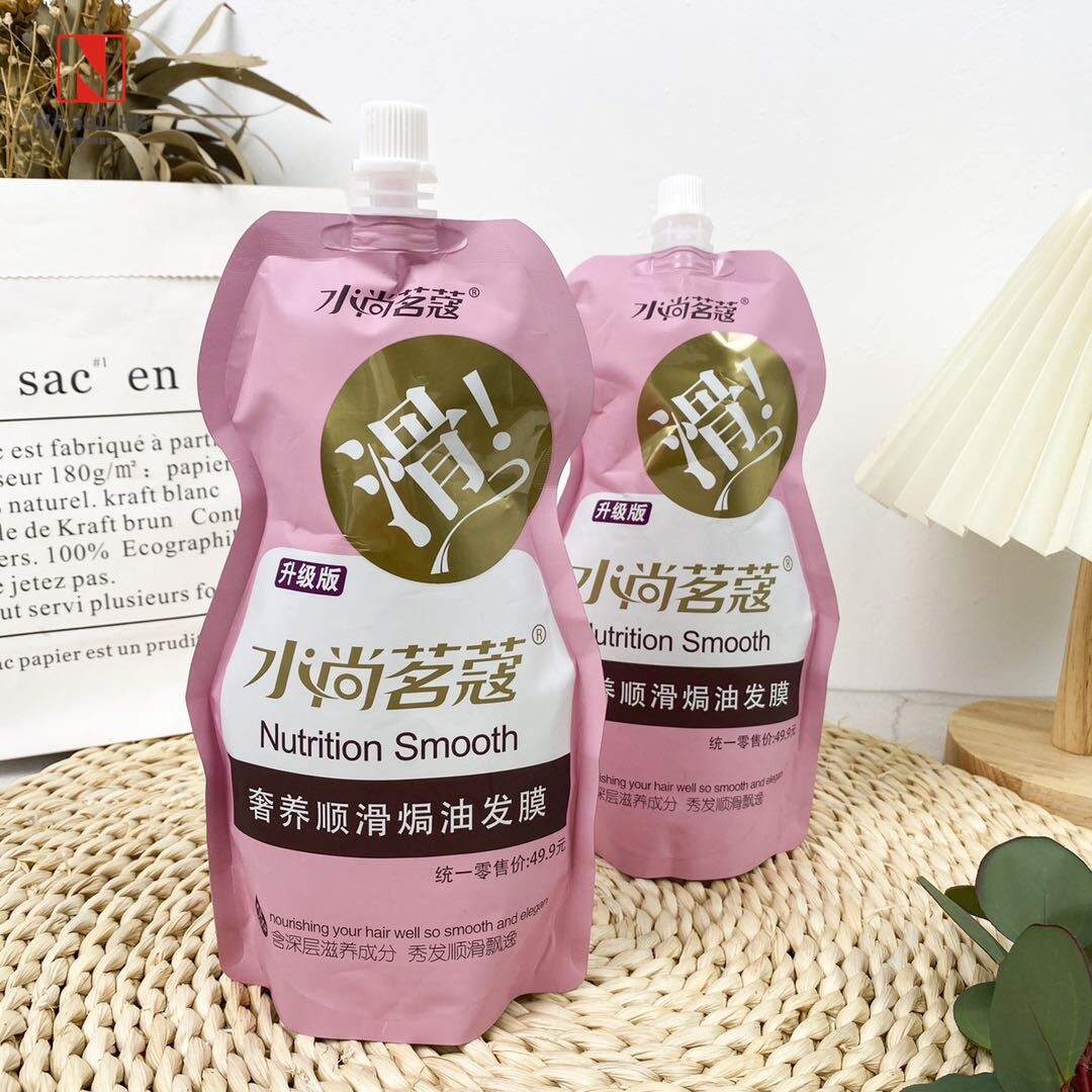 水尚茗蔻升级版不住滑溜溜护发素发膜改善烫染免蒸柔顺500g