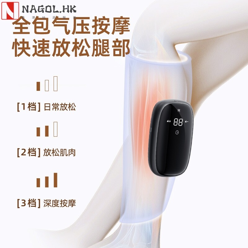 腿部按摩器 空气波小腿按摩仪石墨烯发热 气囊包裹振动电动美腿仪