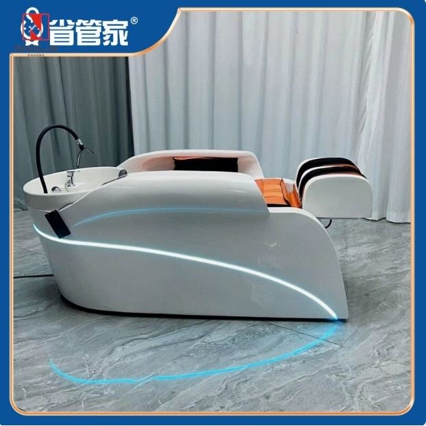 全自动智能电动按摩洗头床理发店发廊水循环头疗养发馆洗发冲水床