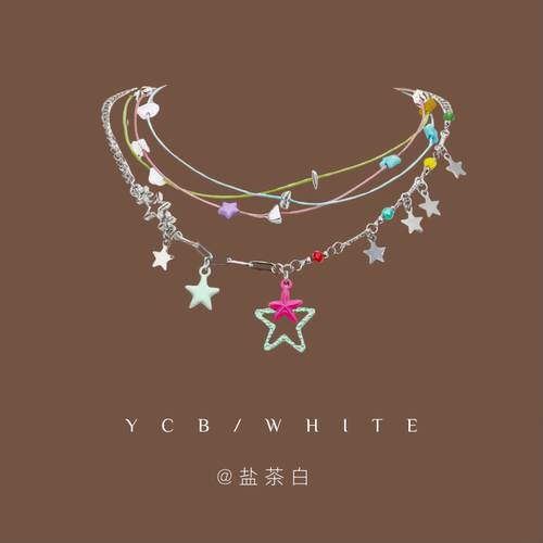 「加州女孩」甜酷少女项链！