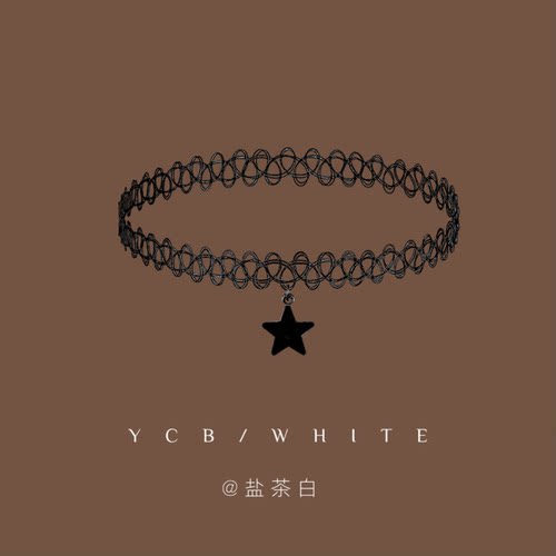 「加州女孩」镂空星星项链~