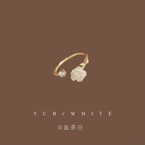 「半岛山茶花」戒指敲百搭！