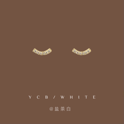 「双子」睡觉不用摘的耳钉子！