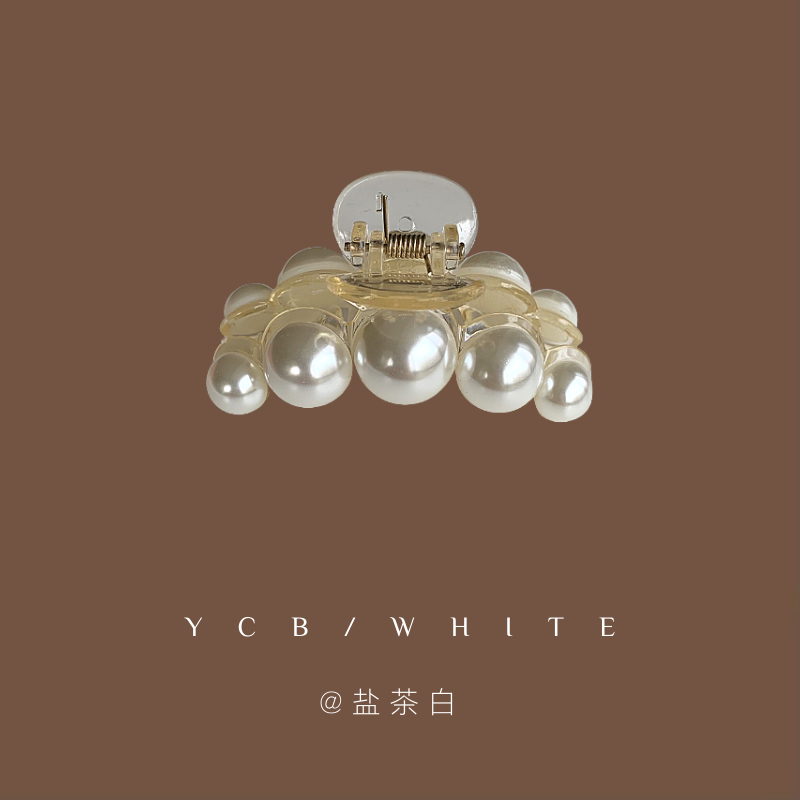 「唐顿千金」简约百搭珍珠发夹后脑勺发抓mini小夹子鲨鱼夹头饰,饰品/流行首饰/时尚饰品新,发饰,淘宝优惠券,粉丝福利购,淘宝优惠卷