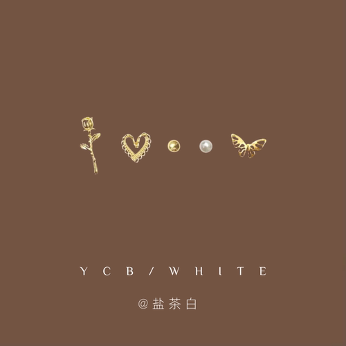 「梦游爱丽丝」小巧套装耳钉!